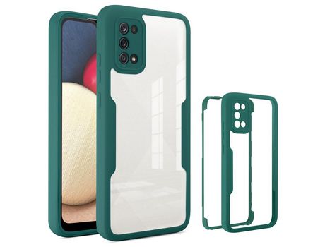 Funda para Samsung Galaxy A02S 164.2X75.9X9.1Mm (TPU, Acrílico - Verde)