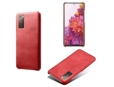 Funda para Samsung Galaxy S20 Fe- S20 Fe 5G (TPU, PU - Rojo)