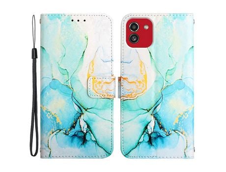 Funda para Samsung Galaxy A03 166.5 X 75.98 X 9.14Mm (PU - Verde)
