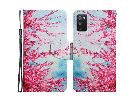Funda para Samsung Galaxy A02S 166.5X75.9X9.2Mm (PU, TPU - Rojo)
