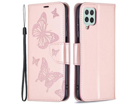 Funda para Samsung Galaxy A22 4G Eu Version (PU, TPU - Rosa)