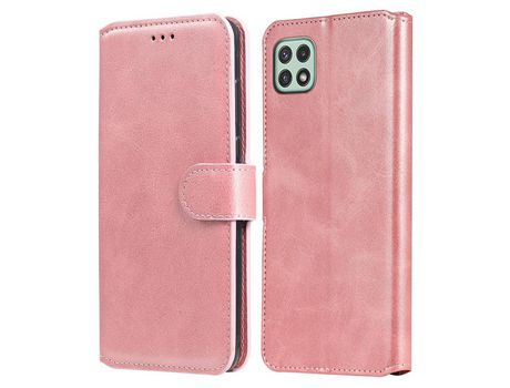 Funda para Samsung Galaxy A22 5G Eu Version (PU, TPU - Rosa)