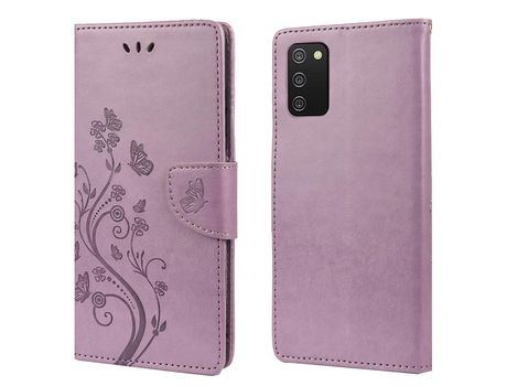 Funda para Samsung Galaxy A03S (PU, TPU - Morado)