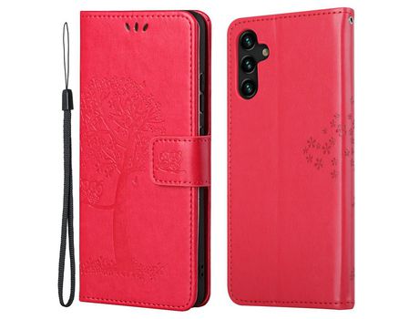 Funda para Samsung Galaxy A13 5G (PU - Rojo)