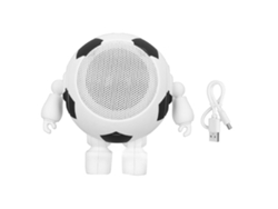 Altavoz Estéreo Portátil Pequeño Con Bluetooth 5.0 Y Conexión Serial Inalámbrica - Blanco
