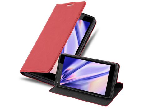 Carcasa para WIKO ROBBY CADORABO Rojo