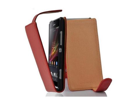 Carcasa para Sony Xperia SP CADORABO Rojo