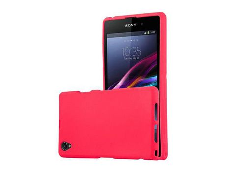 Carcasa para Sony Xperia Z1 COMPACT CADORABO Rojo