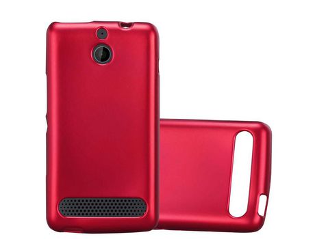 Carcasa para Sony Xperia E1 CADORABO Rojo