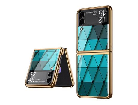 Funda para Samsung Galaxy Z Flip3 5G (TPU - Azul)
