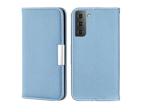 Funda para Samsung Galaxy S22 (TPU, PU - Azul)