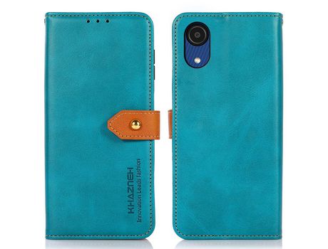 Funda para Samsung Galaxy A03 Core (Pu - Azul)