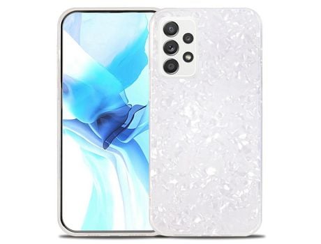 Funda para Samsung A52S 5G- Galaxy A52 4G- 5G (PU - Blanco)