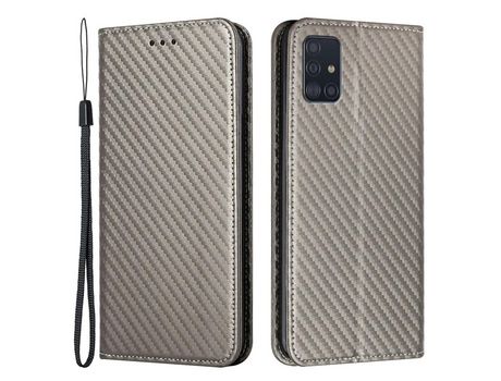 Funda para Samsung Galaxy A51 4G Sm-A515 (PU - Gris)