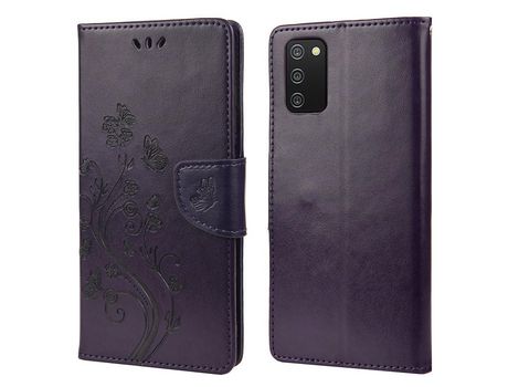 Funda para Samsung Galaxy A03S (PU, TPU - Morado)