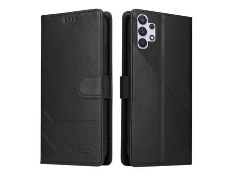 Funda para Samsung Galaxy A32 (PU, TPU - Negro)