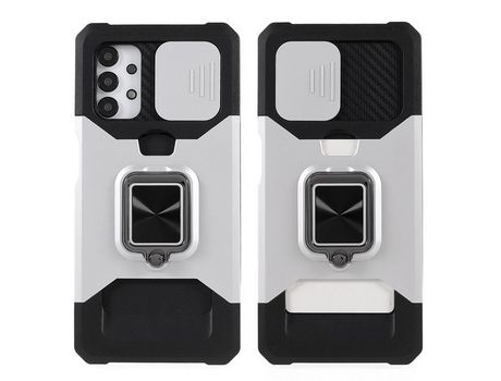 Funda para Samsung Galaxy A32 (TPU - Plata)