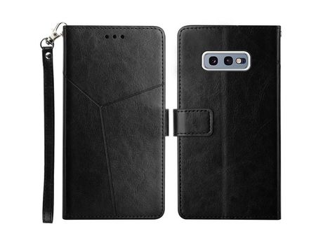 Funda para Samsung Galaxy S10E (PU - Negro)