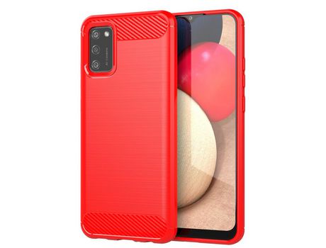 Funda para Samsung Galaxy A02S 166.5X75.9X9.2Mm (TPU - Rojo)