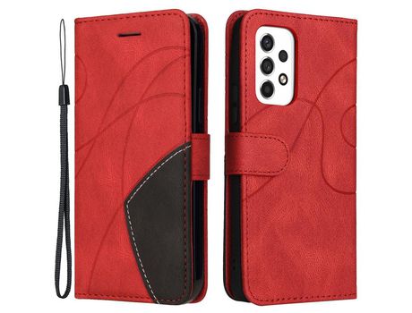 Funda para Samsung Galaxy A53 5G (PU - Rojo)