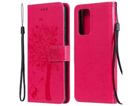 Funda para Samsung A52S 5G- Galaxy A52 4G- 5G (PU, TPU - Rosa)