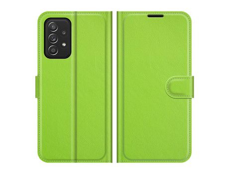 Funda para Samsung A52S 5G- Galaxy A52 4G- 5G (PU, TPU - Verde)