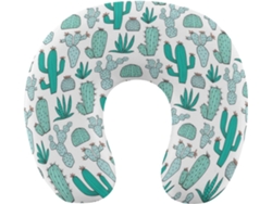 Almohada Viaje Forma Cactus, Espuma Viscoelástica Viscoelástica Fácil Relajación Cómodos Familia.brfácil