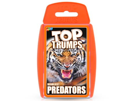 Juego de Cartas WINNING MOVES Predators 2021 Rebrand Top Trumps