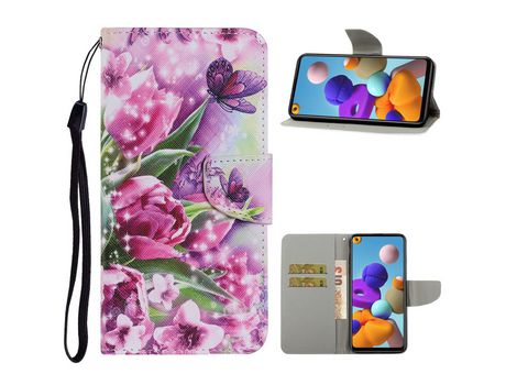 Funda para Samsung Galaxy A21S (PU - Multicolor)