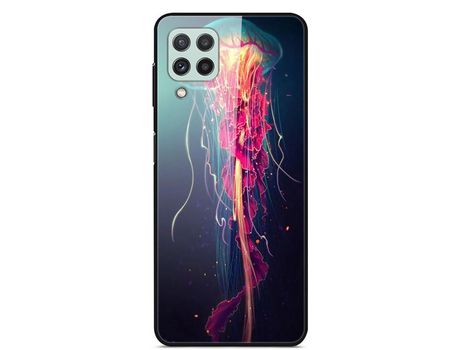 Funda para Samsung Galaxy A22 4G Eu Version (TPU e PU - Multicolor)