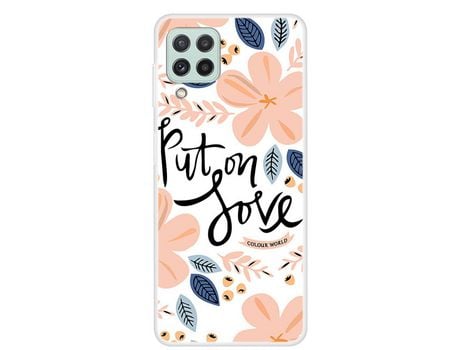 Funda para Samsung Galaxy A22 4G Eu Version (TPU e PU - Multicolor)