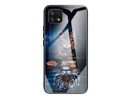 Funda para Samsung Galaxy A22 5G Eu Version (TPU e PU - Multicolor)