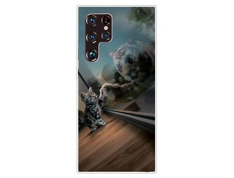 Funda para Samsung Galaxy S22 Ultra (TPU e PU - Multicolor)