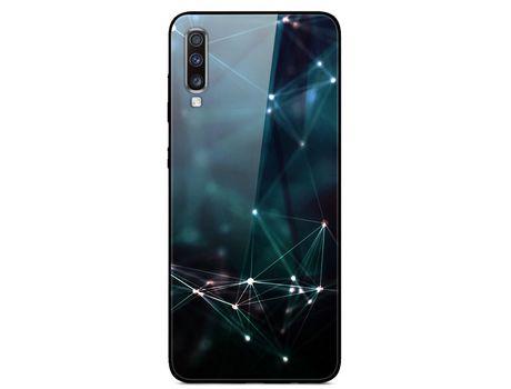 Funda para Samsung Galaxy A70 (TPU e PU - Multicolor)