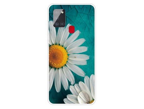 Funda para Samsung Galaxy A21S (TPU e PU - Multicolor)