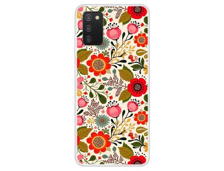 Funda para Samsung Galaxy A03S 164.2 X 75.9 X 9.1Mm (TPU e PU - Multicolor)