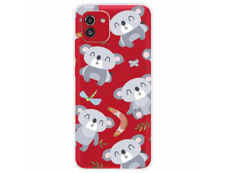 Funda para Samsung Galaxy A03 164.2 X 75.9 X 9.1Mm (TPU e PU - Multicolor)