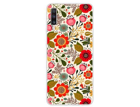 Funda para Samsung Galaxy A70 (TPU e PU - Multicolor)