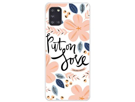 Funda para Samsung Galaxy A31 (TPU e PU - Multicolor)
