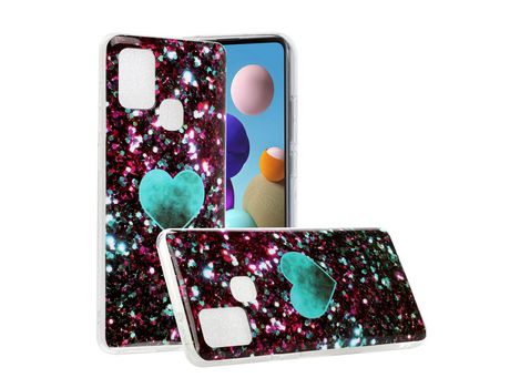 Funda para Samsung Galaxy A21S (TPU e PU - Multicolor)