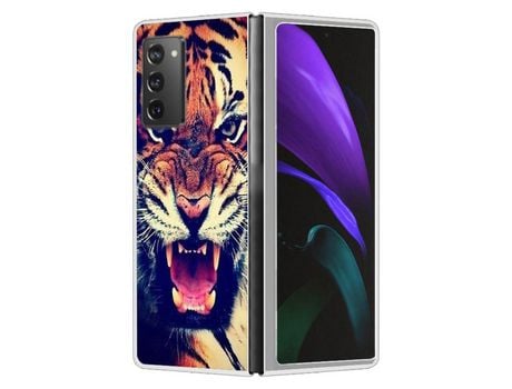 Funda para Samsung Galaxy Z Fold2 5G (TPU e PU - Multicolor)
