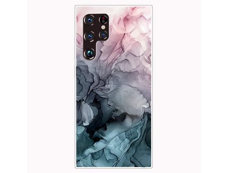 Funda para Samsung Galaxy S22 Ultra (TPU e PU - Multicolor)