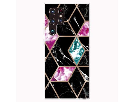 Funda para Samsung Galaxy S22 Ultra (TPU e PU - Multicolor)