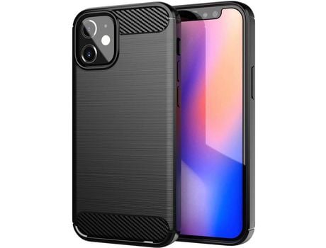 Carcasa para iPhone 12 MINI CADORABO Negro