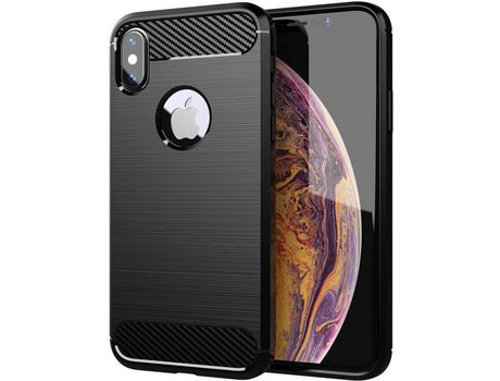 Carcasa para iPhone X / XS CADORABO Negro