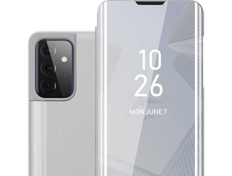 Carcasa para Samsung Galaxy A72 4G / 5G Plateado