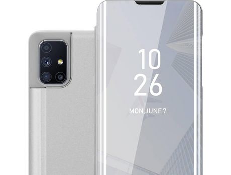Carcasa para Samsung Galaxy M51 Plateado