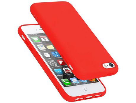 Carcasa para iPhone 5 / 5S / SE 2016 CADORABO Rojo