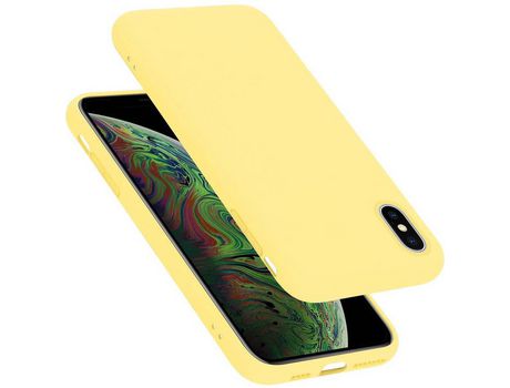 Carcasa para iPhone XS MAX CADORABO Amarillo