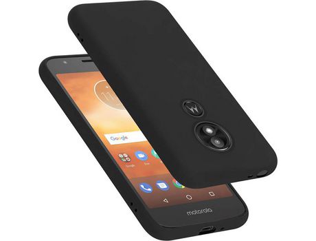 Carcasa para Motorola MOTO E5 PLAY GO CADORABO Negro